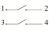 Рис.2. Схема соединения контактов реле РЗТ-25 (вариант 2)
