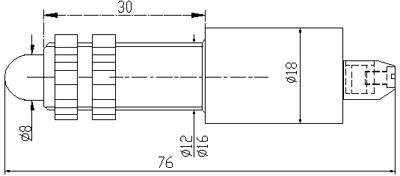 Рис.1. Схема светодиодной арматуры АСКМ-С-12У-ПМ