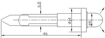 Рис.1. Схема светодиодной арматуры АСКМ-С-12Л-8БС