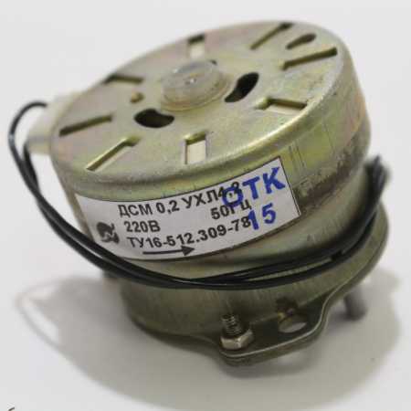 ДСМ-0,2П электродвигатель - фото 1