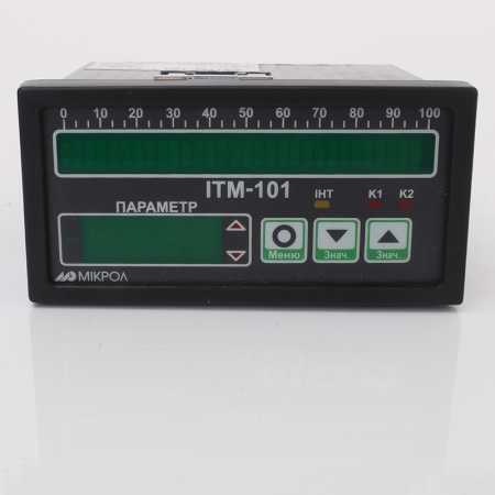 Одноканальный микропроцессорный индикатор ИТМ-101 фото 1