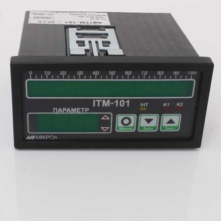 Одноканальный микропроцессорный индикатор ИТМ-101 фото 2