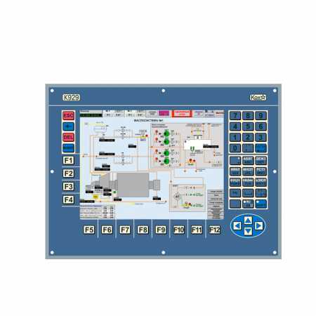 Панель ввода и отображения информации К929 - общий вид