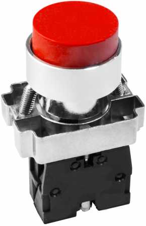 Кнопочный выключатель LAY5-BL42             красный    1р