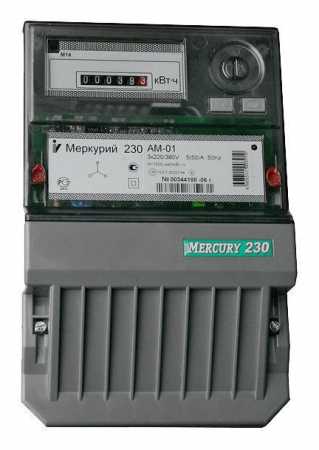 Счетчик электроэнергии Меркурий-230 AM-01