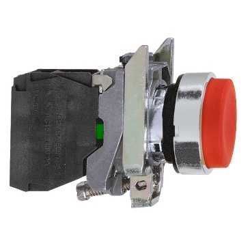 XB4-BL42      1н.з. красный выступающий толкатель  Schneider Electric